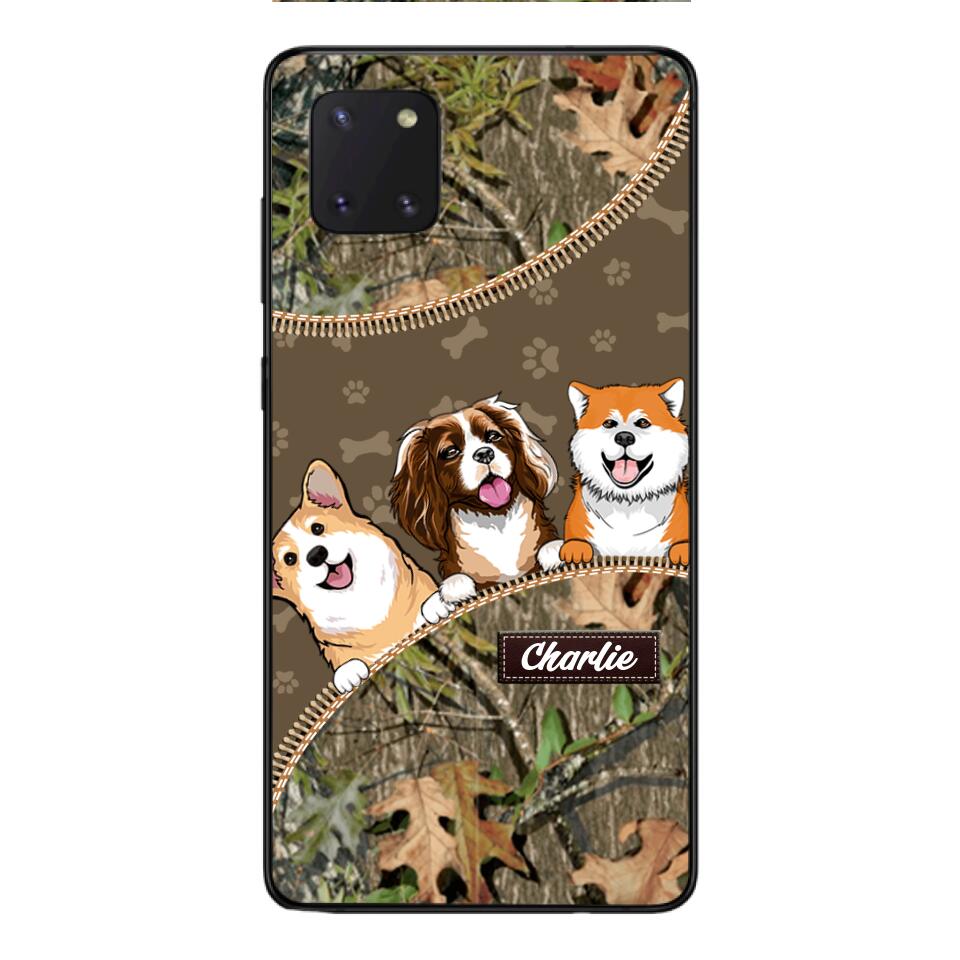 Personalized Dog Phone Case Printed 22FEB-HC21