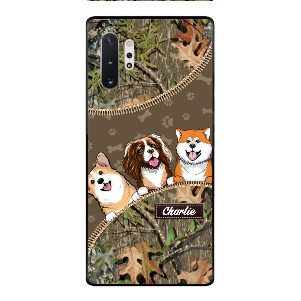 Personalized Dog Phone Case Printed 22FEB-HC21
