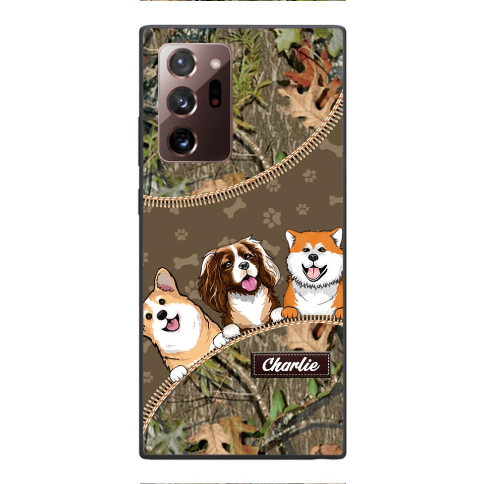 Personalized Dog Phone Case Printed 22FEB-HC21