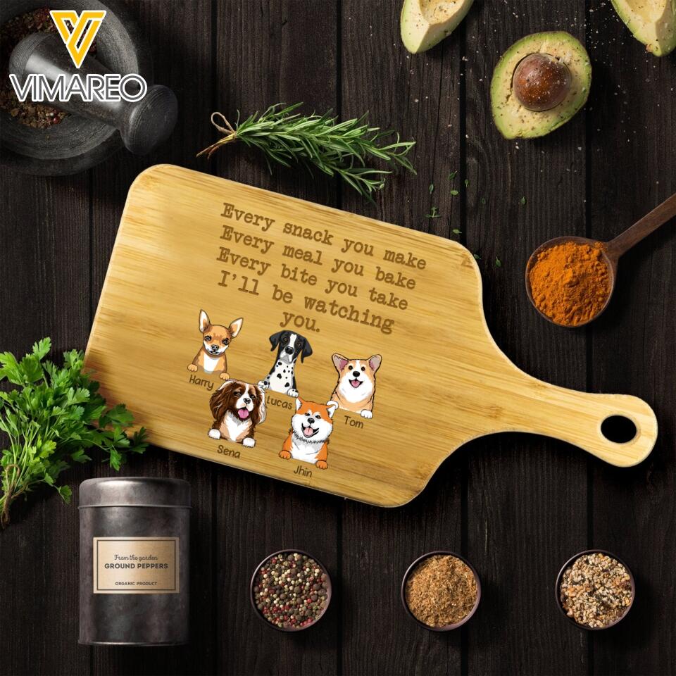 Personalized Dog Cutting Board 22FEB-DT21