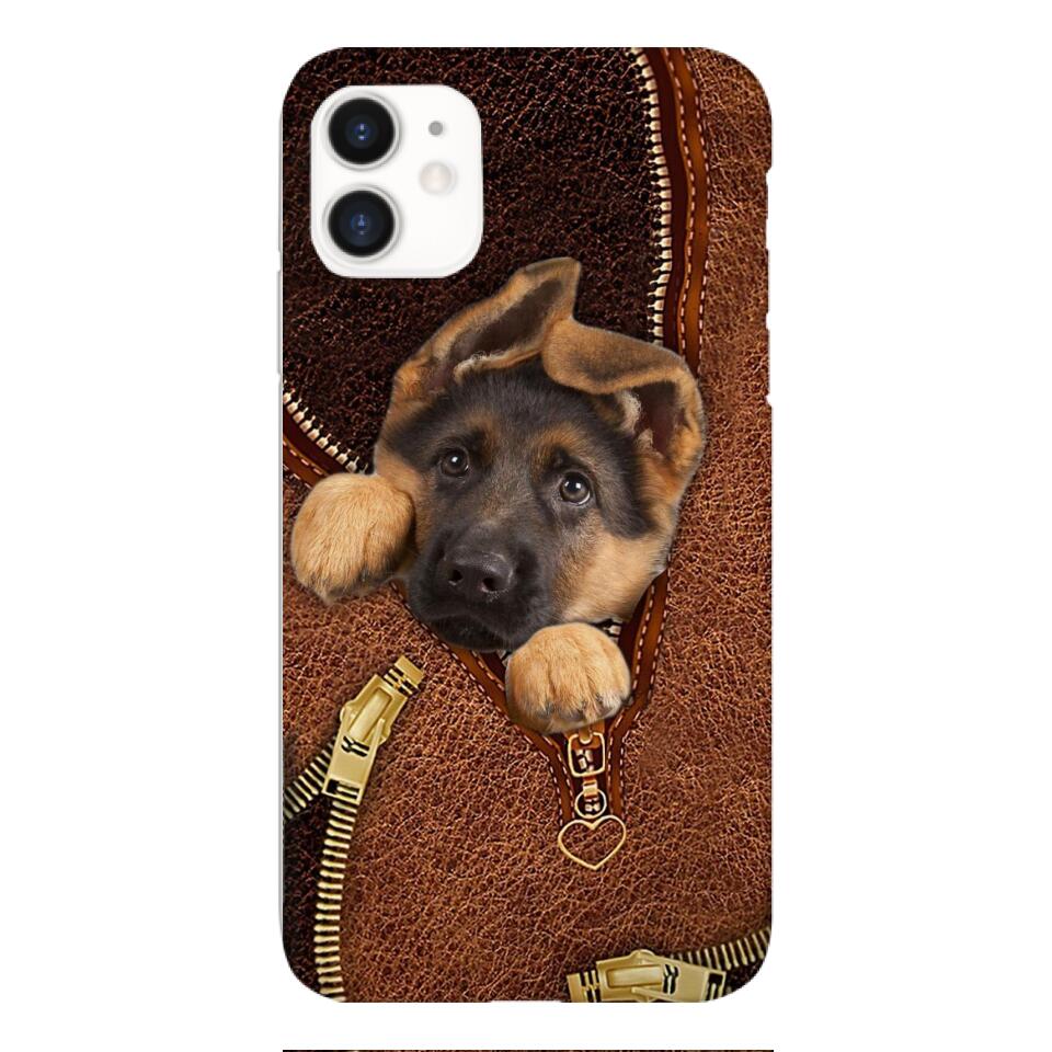 Personalized Dog Phone Case Printed 22FEB-MQ22