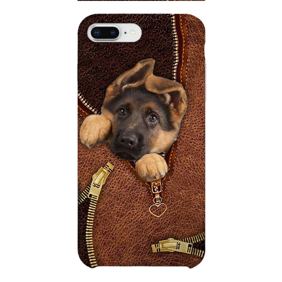 Personalized Dog Phone Case Printed 22FEB-MQ22