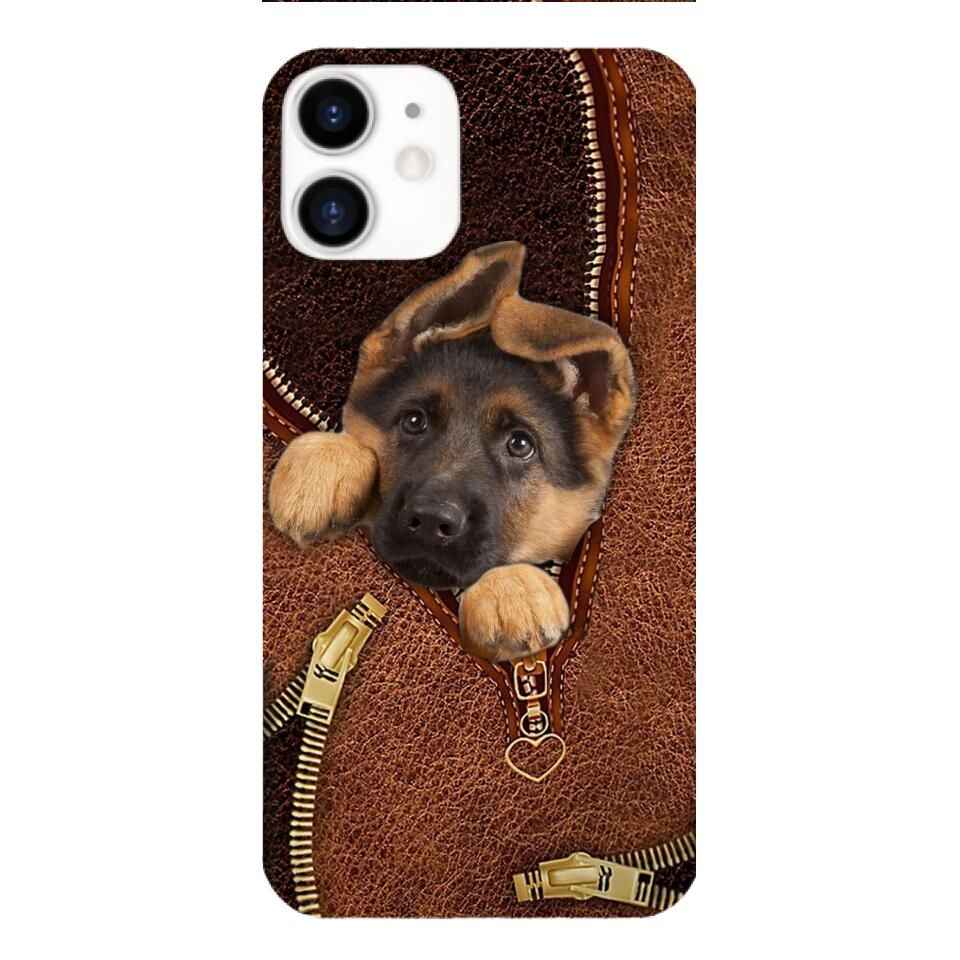 Personalized Dog Phone Case Printed 22FEB-MQ22
