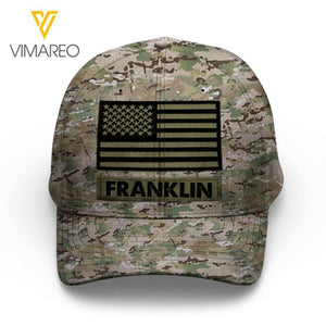 Personalized U.S Veteran/ Soldier Peaked Cap 22FEB-LN23