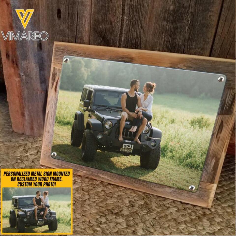 Personalized Jeep Metal Sign Printed 22FEB-DT26