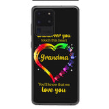 PERSONALIZED WHENEVER YOU TOUCH THIS HEART YOU'LL KNOW THAT WE LOVE YOU PHONECASE QTHC2502