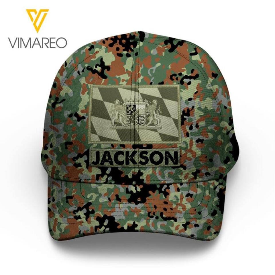 Personalized Bavaria Peaked Cap 22FEB-LN26