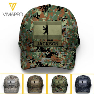 Personalized Berlin Peaked Cap 22FEB-LN26