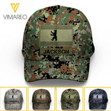 Personalized Berlin Peaked Cap 22FEB-LN26