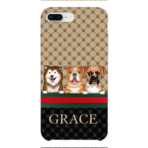 Personalized Dog Lover Phone Case Printed 22MAR-DT01