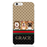 Personalized Dog Lover Phone Case Printed 22MAR-DT01