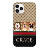 Personalized Dog Lover Phone Case Printed 22MAR-DT01