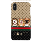Personalized Dog Lover Phone Case Printed 22MAR-DT01