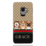 Personalized Dog Lover Phone Case Printed 22MAR-DT01