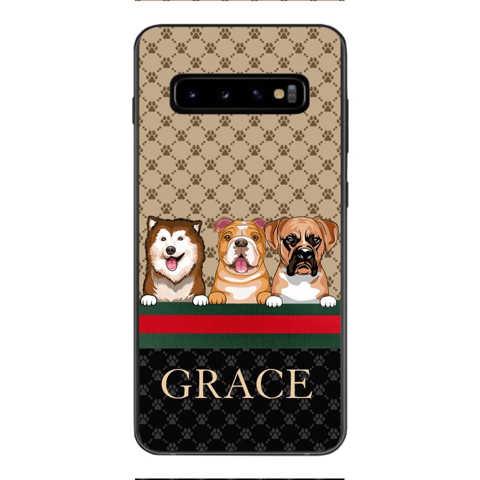 Personalized Dog Lover Phone Case Printed 22MAR-DT01