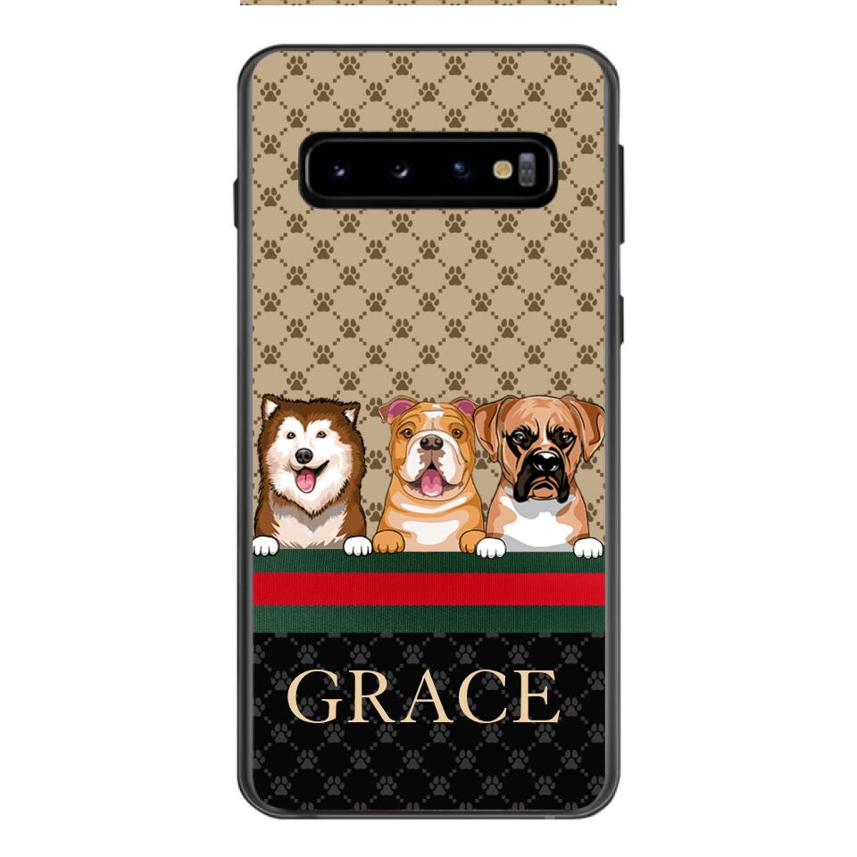 Personalized Dog Lover Phone Case Printed 22MAR-DT01