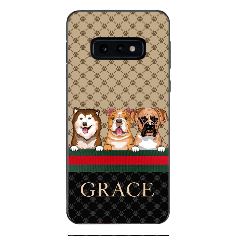 Personalized Dog Lover Phone Case Printed 22MAR-DT01