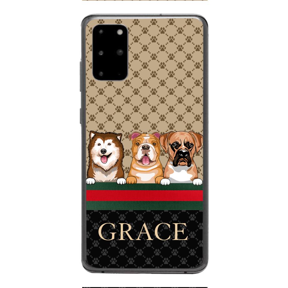 Personalized Dog Lover Phone Case Printed 22MAR-DT01