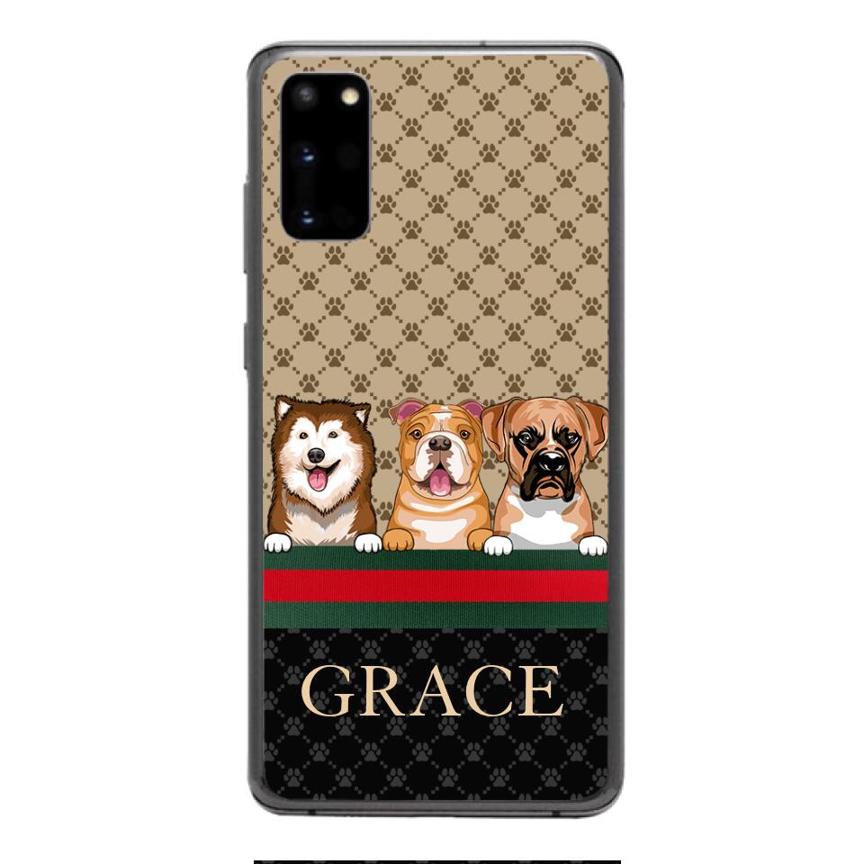 Personalized Dog Lover Phone Case Printed 22MAR-DT01