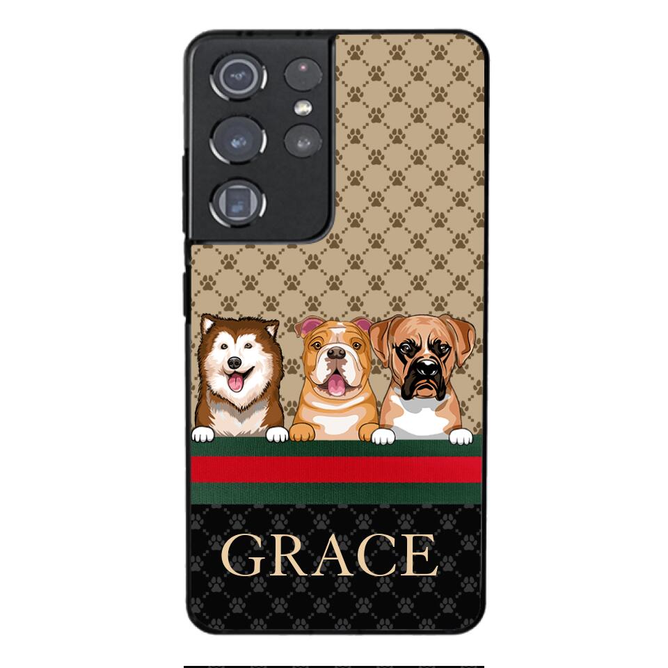 Personalized Dog Lover Phone Case Printed 22MAR-DT01