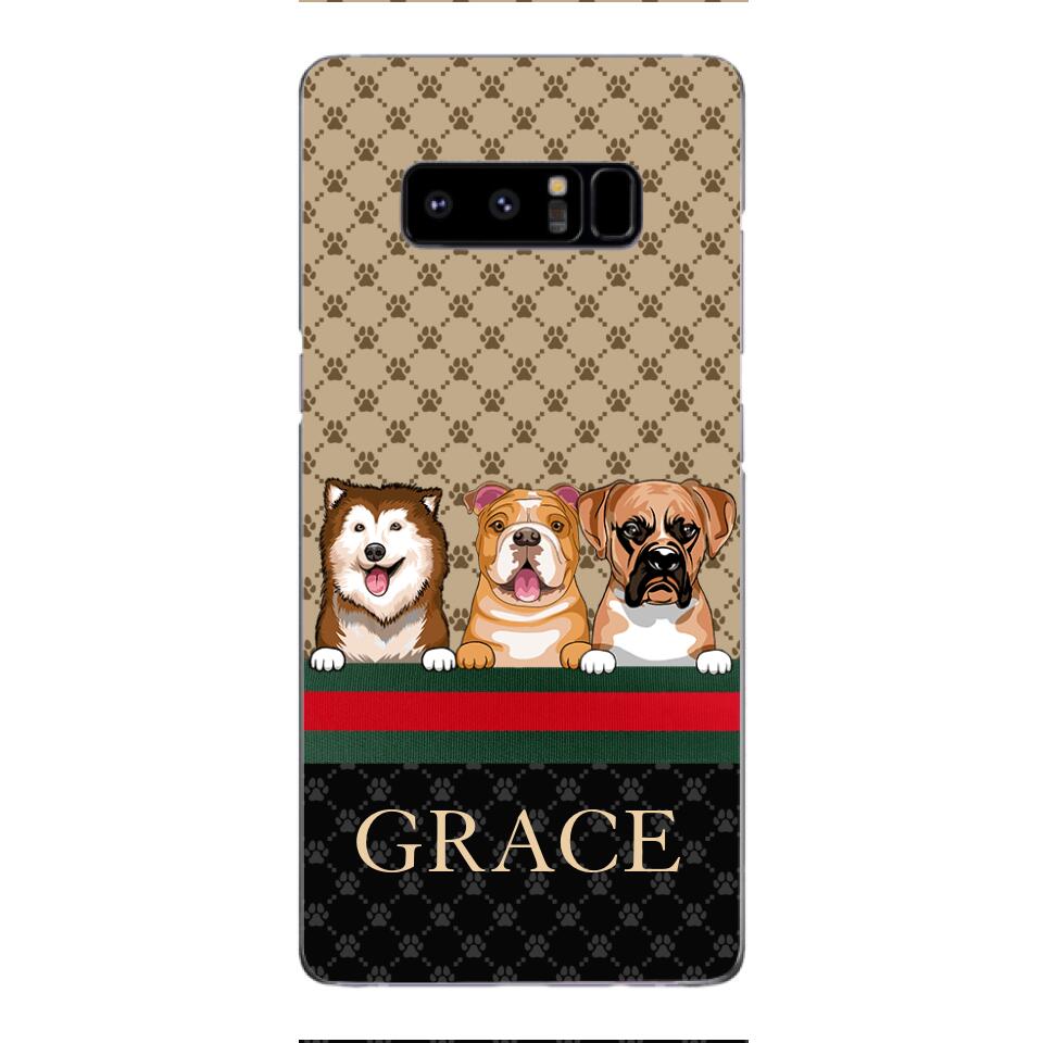 Personalized Dog Lover Phone Case Printed 22MAR-DT01