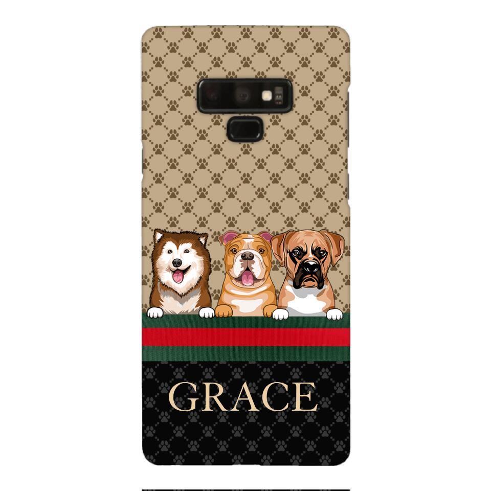 Personalized Dog Lover Phone Case Printed 22MAR-DT01