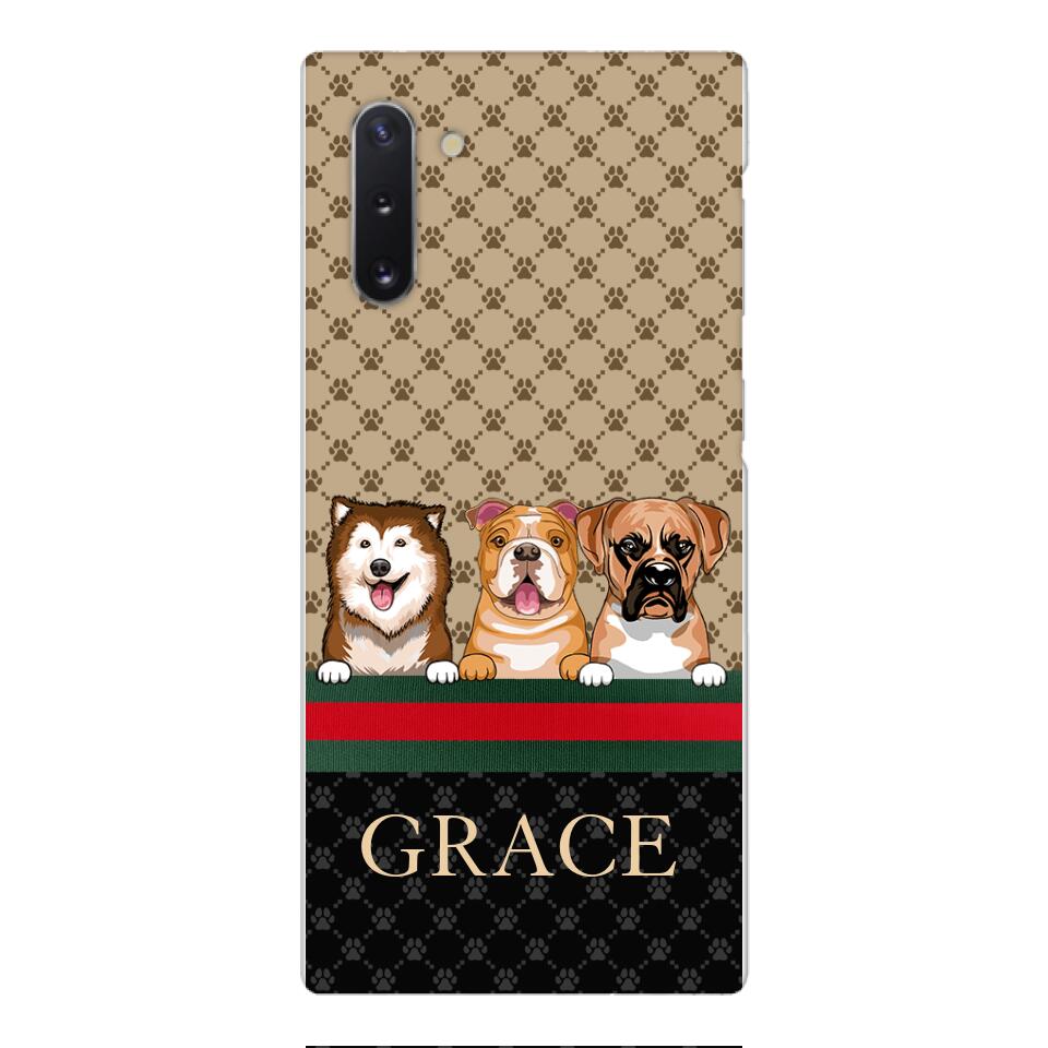 Personalized Dog Lover Phone Case Printed 22MAR-DT01