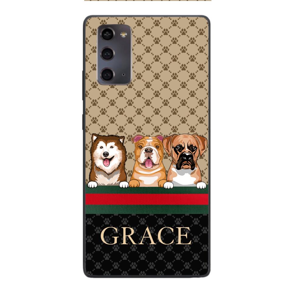 Personalized Dog Lover Phone Case Printed 22MAR-DT01