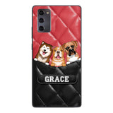 Personalized Dog Lover Phone Case Printed 22MAR-DT02