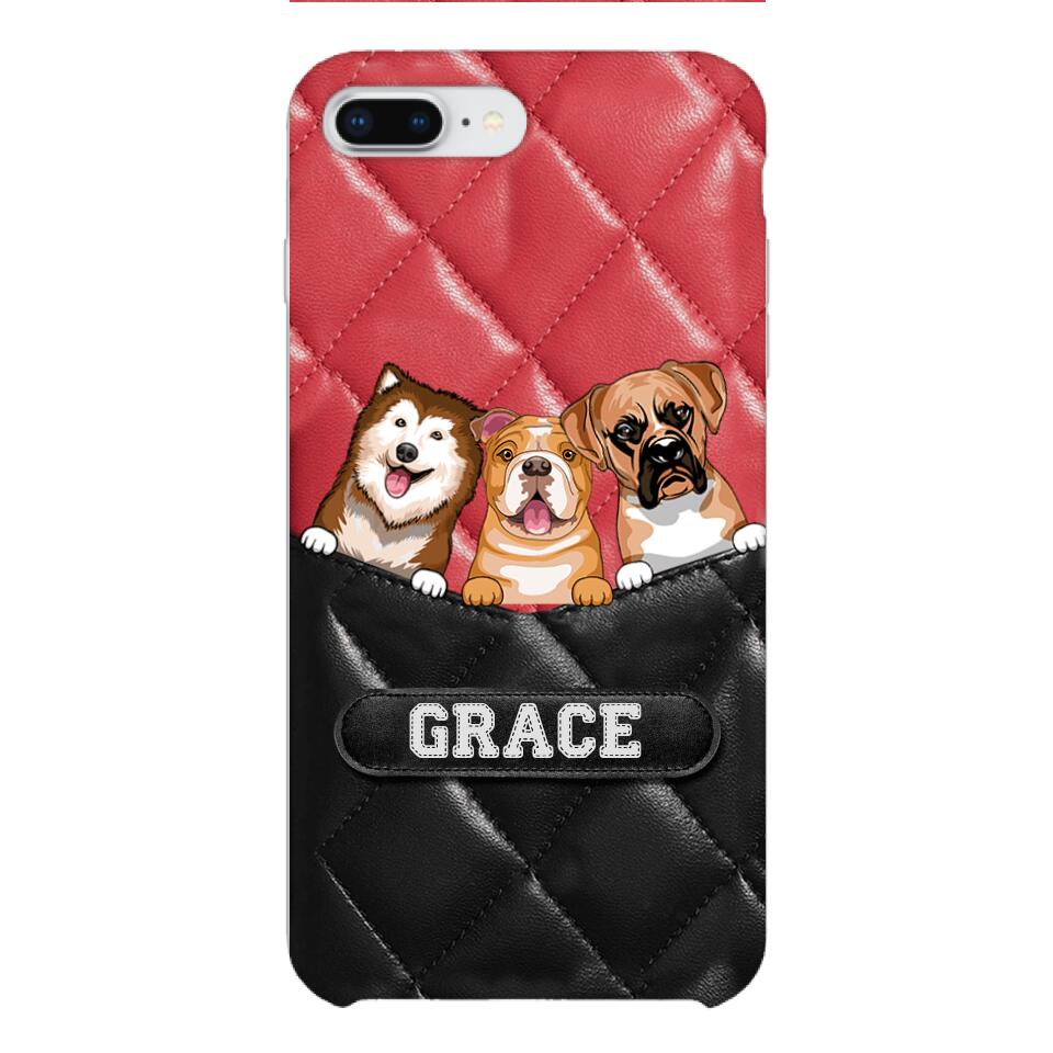 Personalized Dog Lover Phone Case Printed 22MAR-DT02