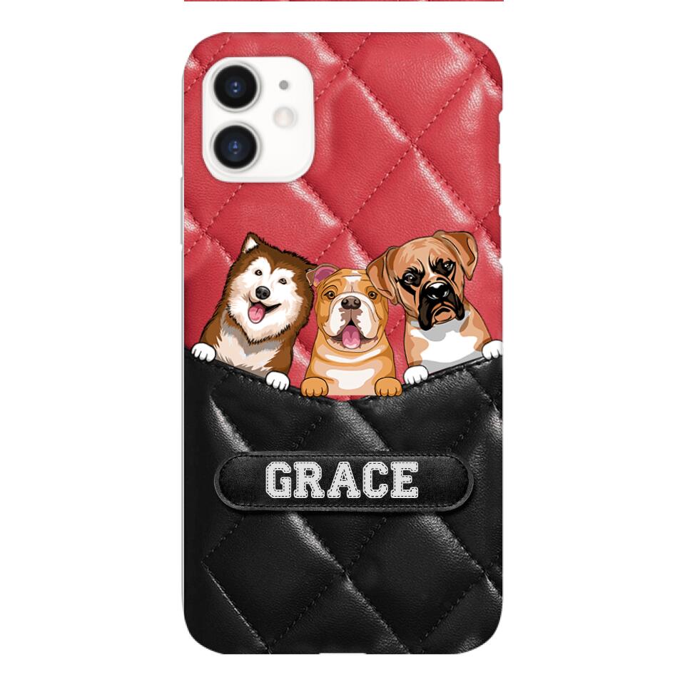 Personalized Dog Lover Phone Case Printed 22MAR-DT02