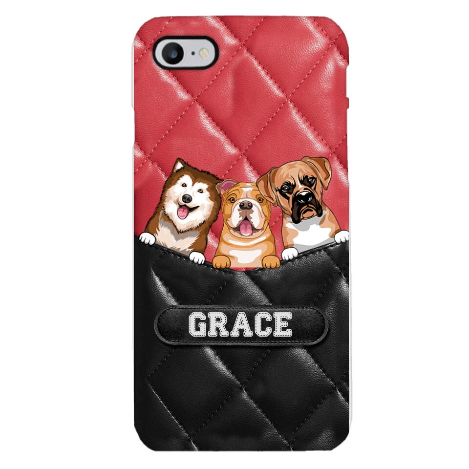 Personalized Dog Lover Phone Case Printed 22MAR-DT02