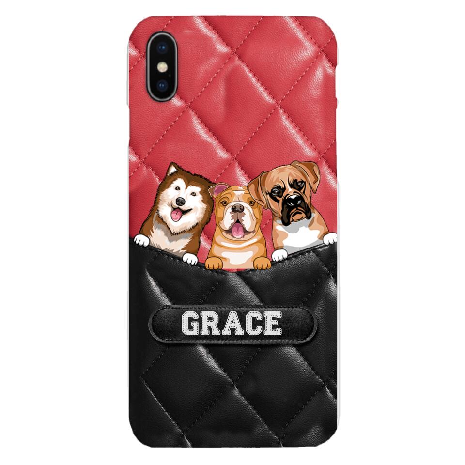 Personalized Dog Lover Phone Case Printed 22MAR-DT02
