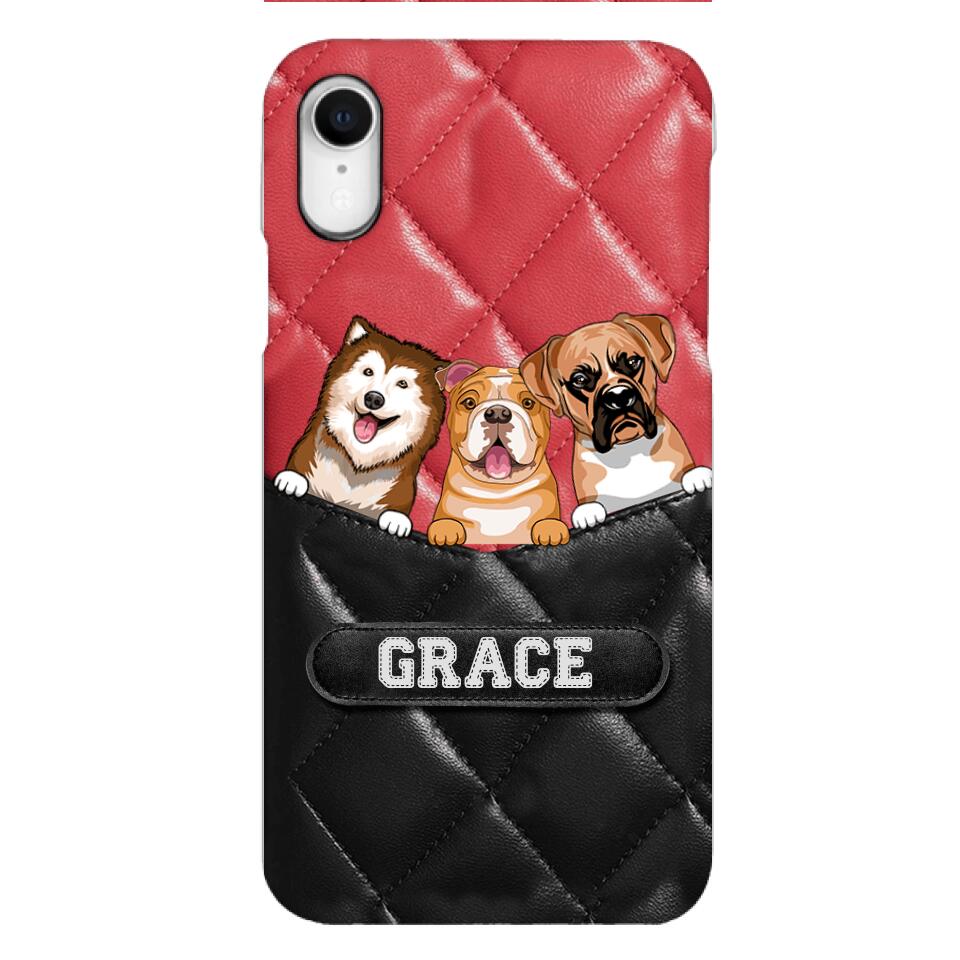 Personalized Dog Lover Phone Case Printed 22MAR-DT02