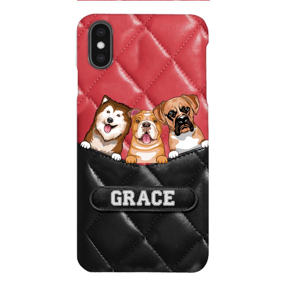 Personalized Dog Lover Phone Case Printed 22MAR-DT02