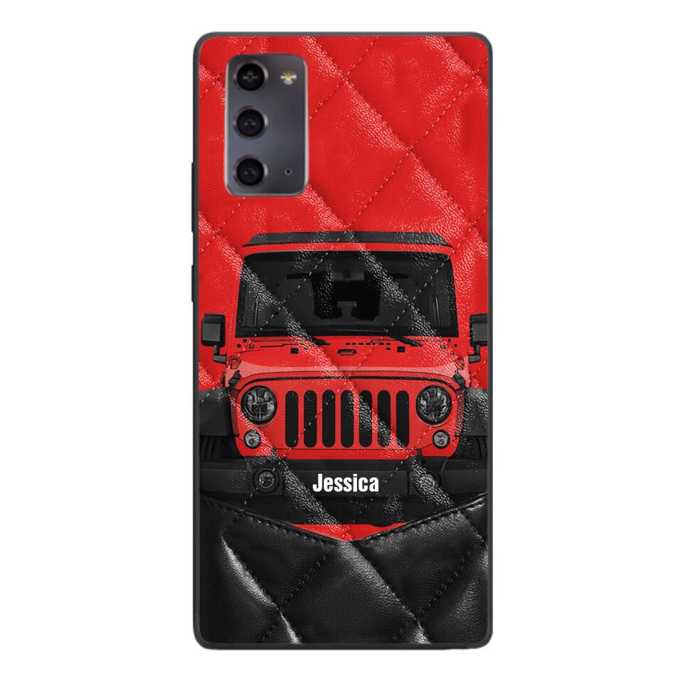 Personalized Jeep Phone Case Printed 22MAR-DT02