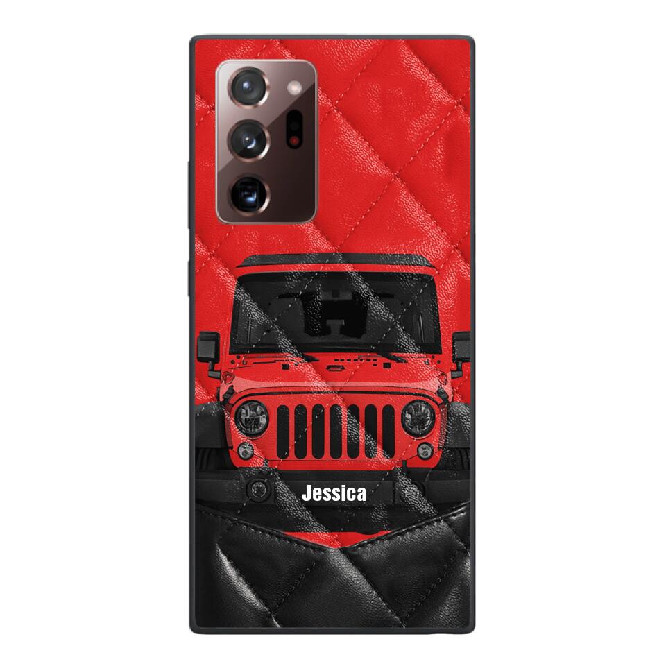 Personalized Jeep Phone Case Printed 22MAR-DT02