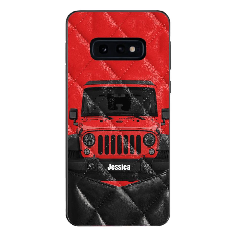 Personalized Jeep Phone Case Printed 22MAR-DT02