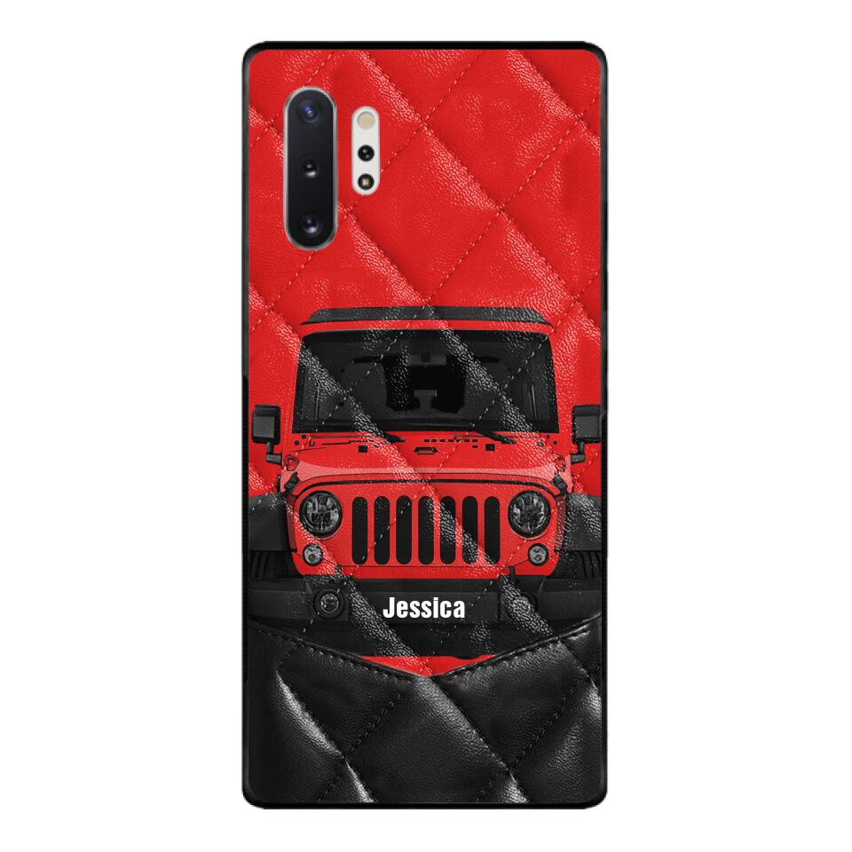 Personalized Jeep Phone Case Printed 22MAR-DT02