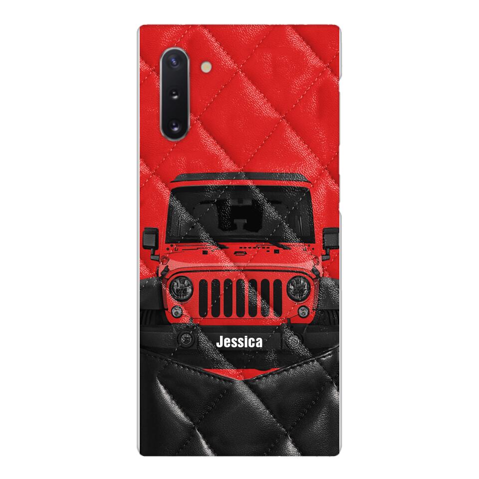 Personalized Jeep Phone Case Printed 22MAR-DT02