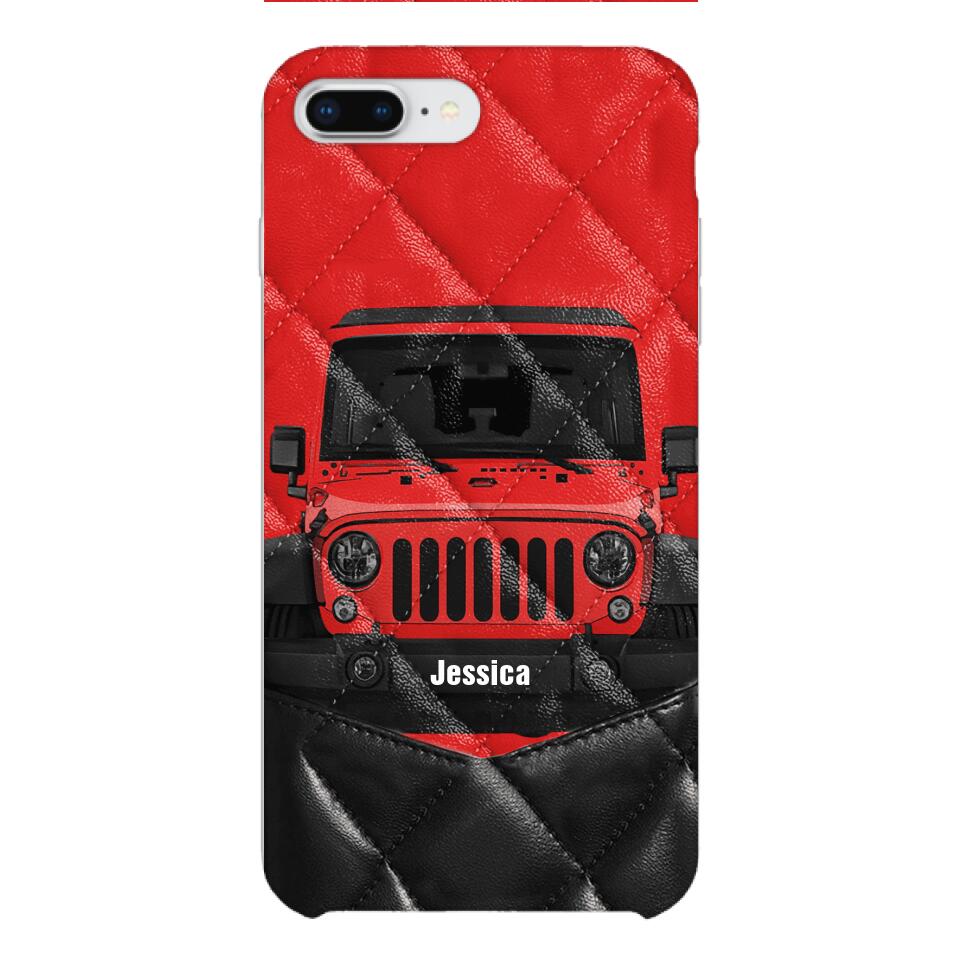Personalized Jeep Phone Case Printed 22MAR-DT02