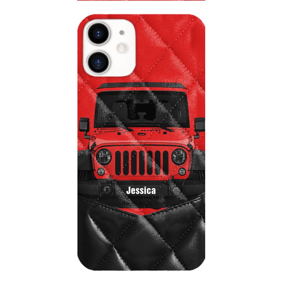 Personalized Jeep Phone Case Printed 22MAR-DT02