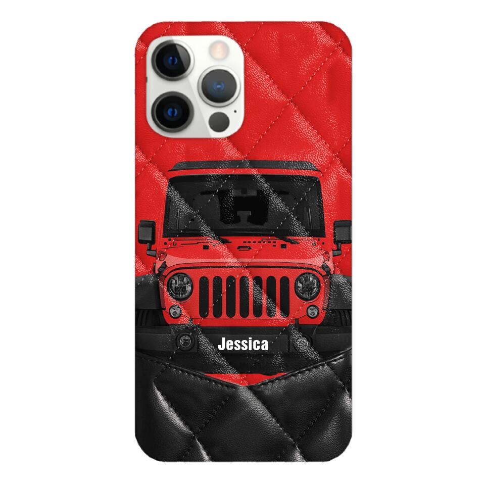 Personalized Jeep Phone Case Printed 22MAR-DT02