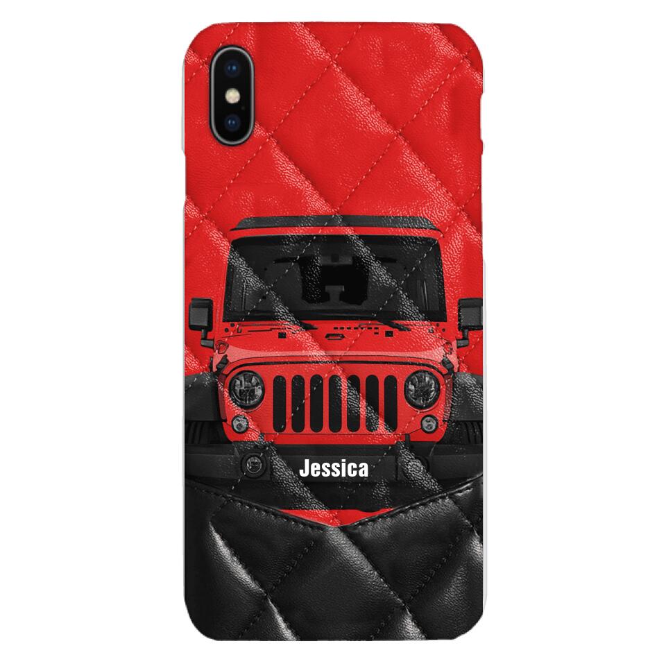 Personalized Jeep Phone Case Printed 22MAR-DT02