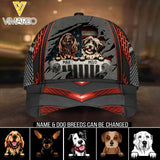 PERSONALIZED DOG JEEP PEAKED CAP MTTN0203