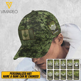PERSONALIZED CANADA CAMO PEAKED CAP MTDT0203