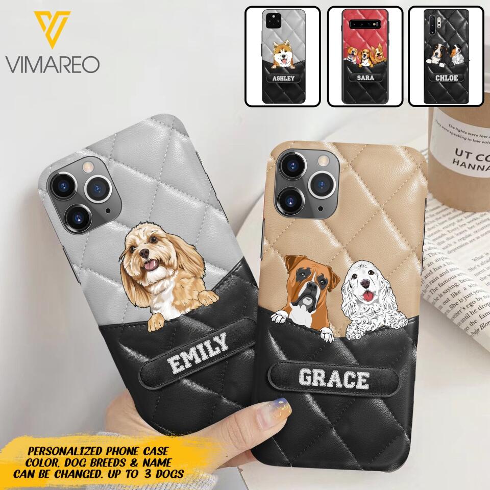 Personalized Dog Lover Phone Case Printed 22MAR-DT02