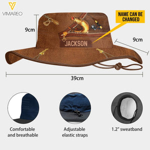 Personalized Fishing Boonie Hat Printed 22MAR-QH02