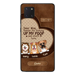 Personalized Dog Mom Lover Phone Case Printed 22MAR-DT03