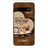Personalized Dog Mom Lover Phone Case Printed 22MAR-DT03